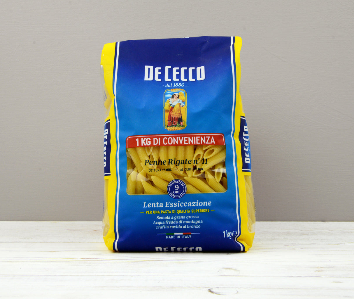 De Cecco Penne Rigate Pasta (1kg)