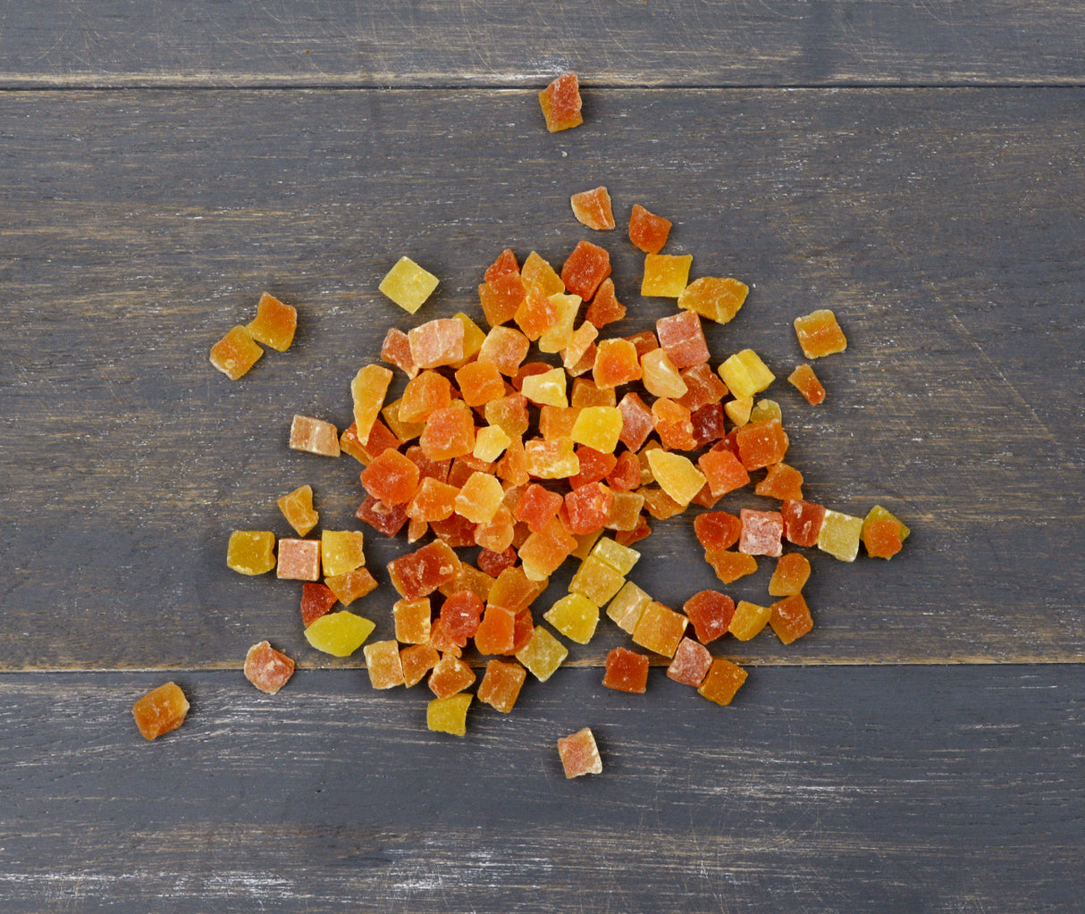 One large handful of Dried Papaya locally sourced and perfect for your customised Fruit Box