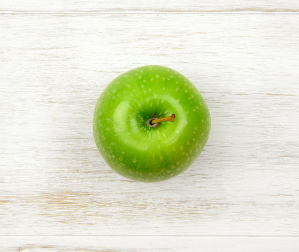One green Granny Smith Apple locally sourced and perfect for your customised Fruit Box