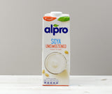 Alpro Soya unsweetened milk carton