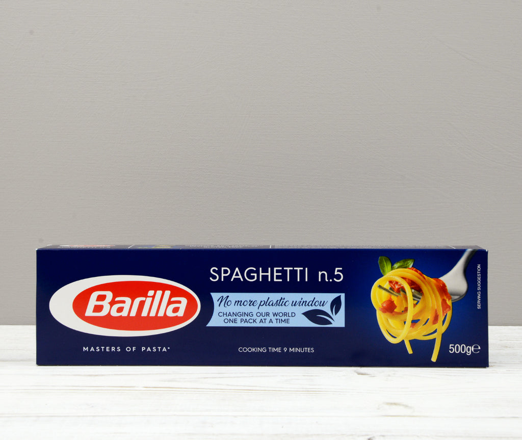 Barilla Spaghetti in a blue box 500g for Home and Office Delivery