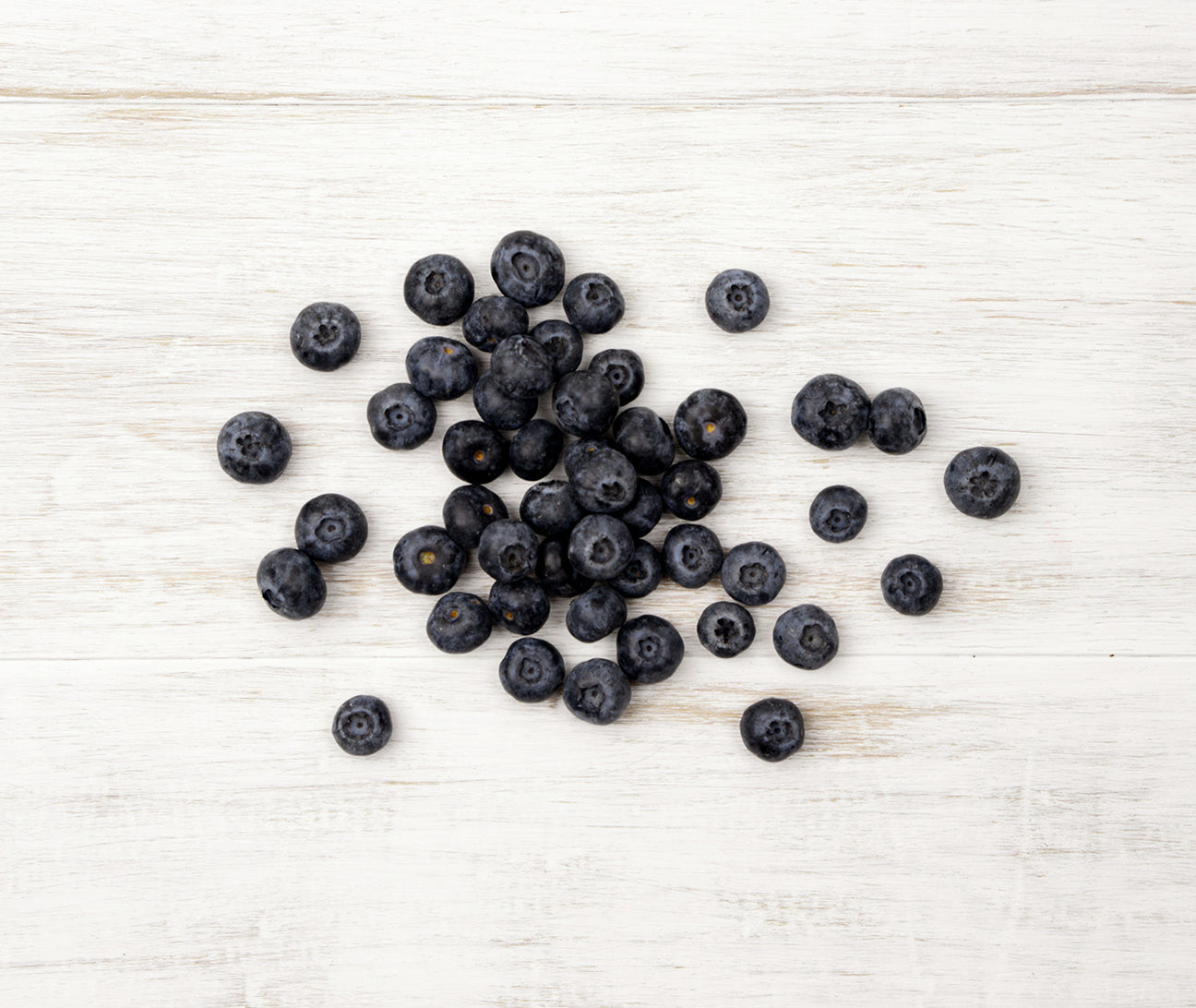 One handful of Blueberries  locally sourced for a custom Office Fruit Box 