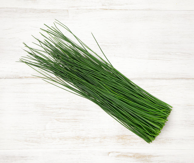One bunch of Chives locally sourced and ready for Home Delivery