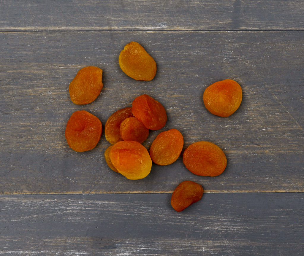 One small handful of Dried Apricots locally sourced and perfect for your customised Fruit Box