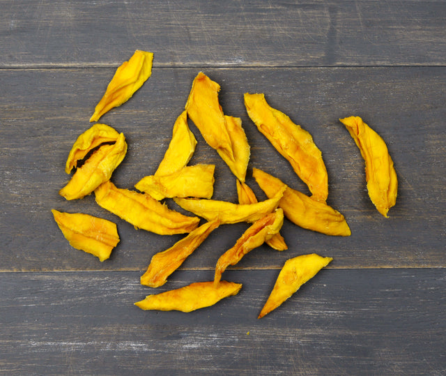 One handful of Dried Mango locally sourced and perfect for your customised Fruit Box