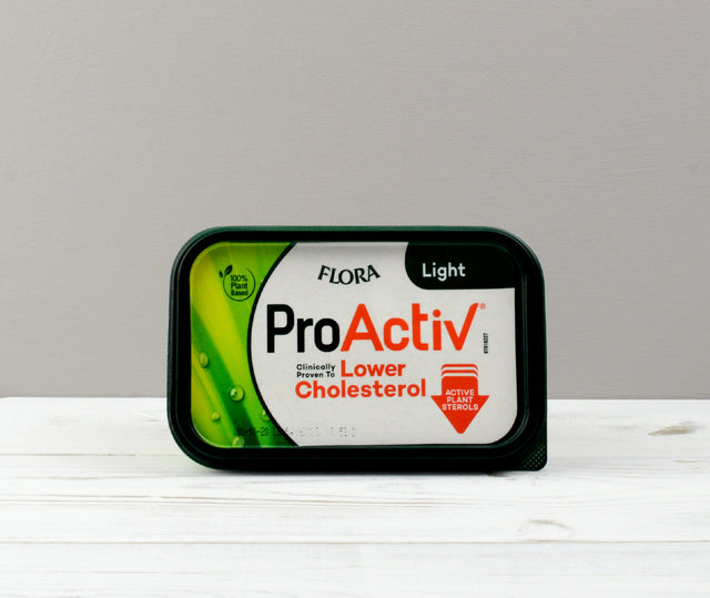 One tub of Flora ProActiv Lower Cholesterol spread ready for Home and Office Delivery