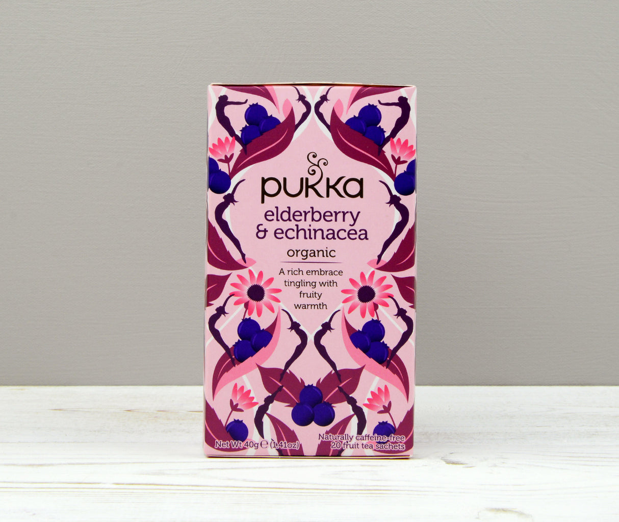 Pukka Elderberry & Echinacea Organic Tea (20 bags)